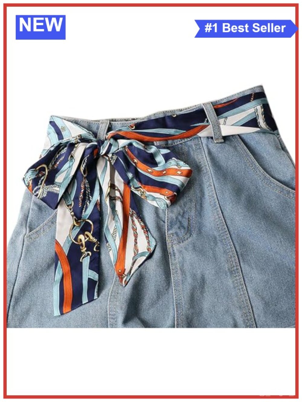 Satin Skinny Scarf Belt Long Ribbon Sash Neck Scarf